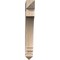 Ekena Millwork Imperial Arts & Crafts Smooth Bracket, Douglas Fir, 3 1/2"W x 22"D x 26"H BKT04X22X26IMP03SDF - alternate 2